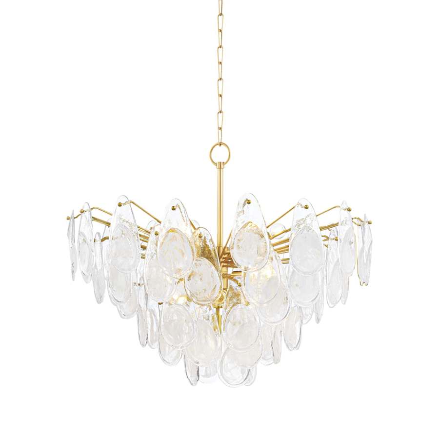 Hudson Valley Lighting Darcia 15 Light 36" Wide Waterfall Chandelier