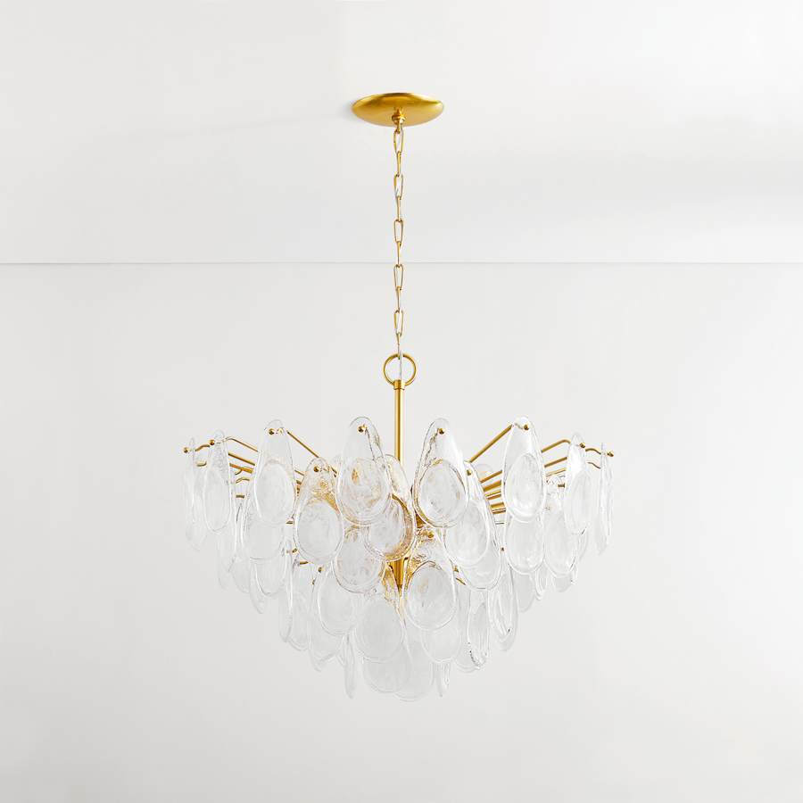 Hudson Valley Lighting Darcia 15 Light 36" Wide Waterfall Chandelier