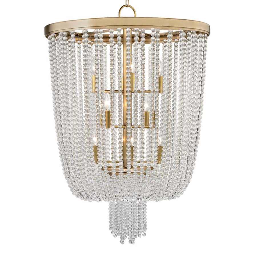 Hudson Valley Lighting Royalton 12 Light 26" Wide Crystal Chandelier