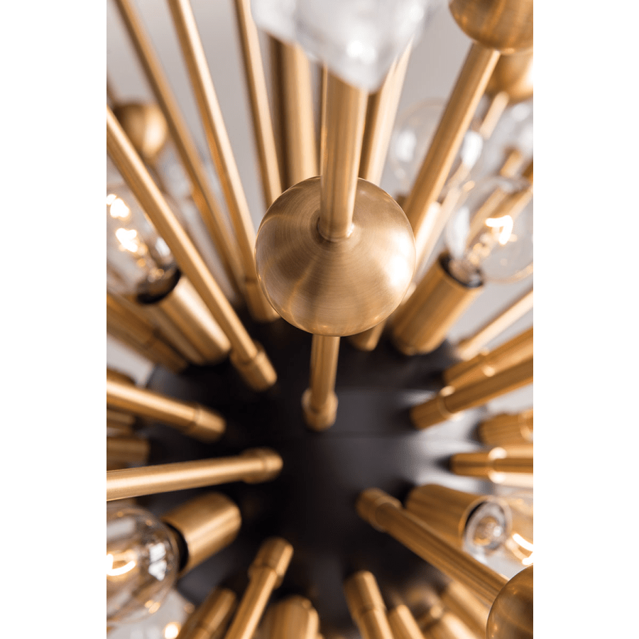 Hudson Valley Lighting Sparta 12 Light 32" Wide Sputnik Chandelier