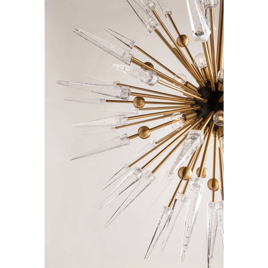 Hudson Valley Lighting Sparta 12 Light 32" Wide Sputnik Chandelier