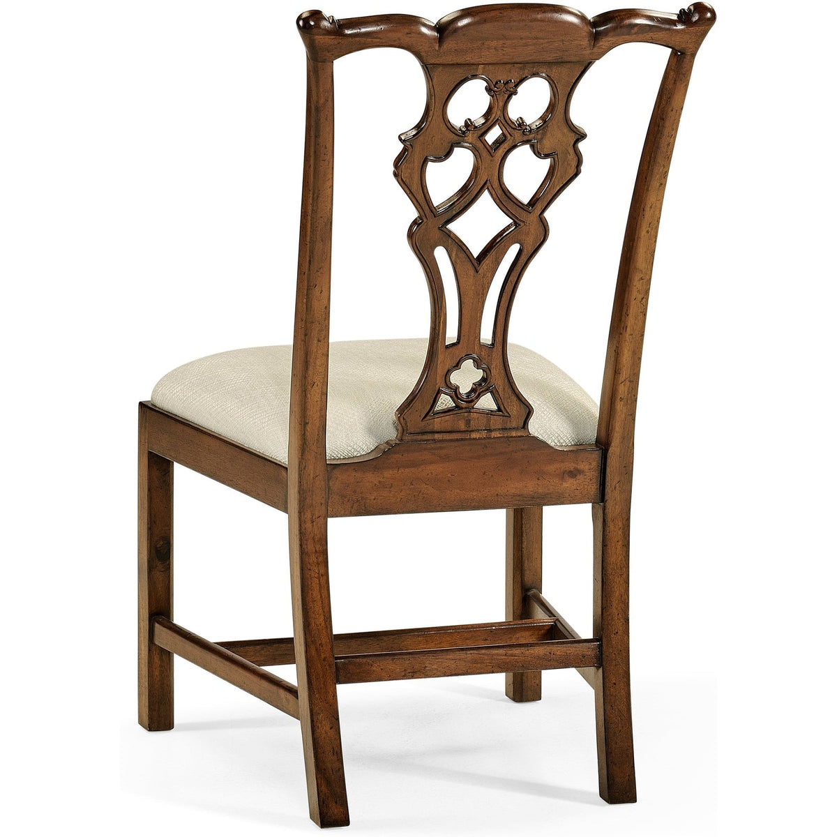 Jonathan Charles Buckingham Chippendale Style Classic Side Chair (493330-SC-MAH-F200) - Set of 2