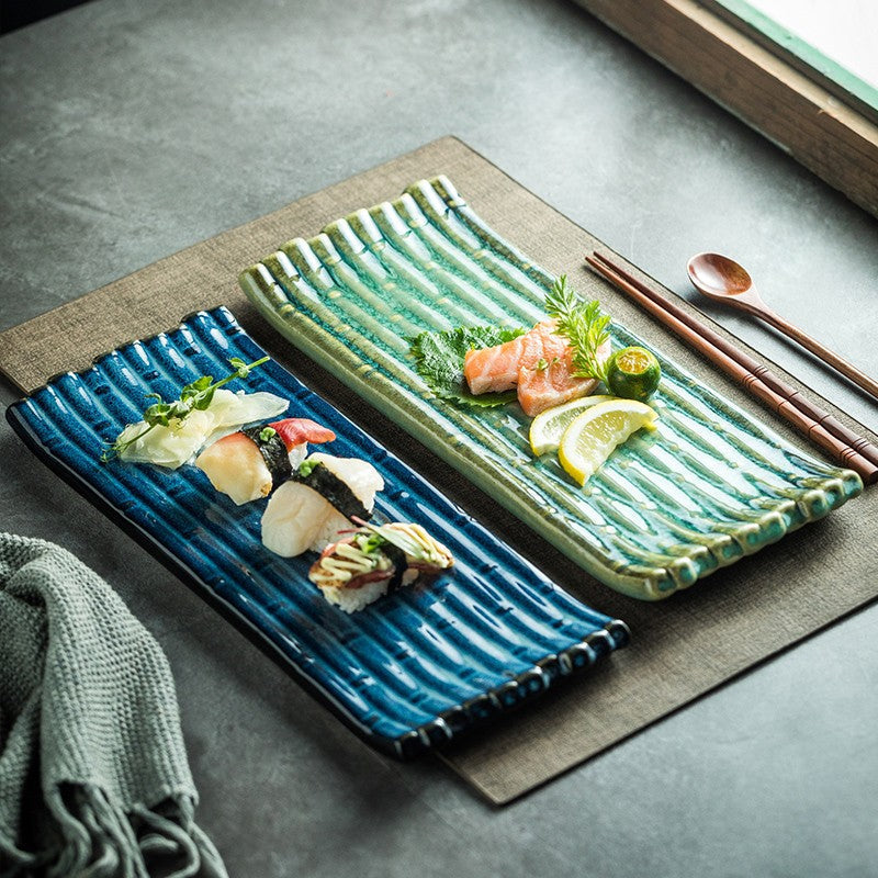 Jadeflare Rectangular Sushi & Cheese Plate