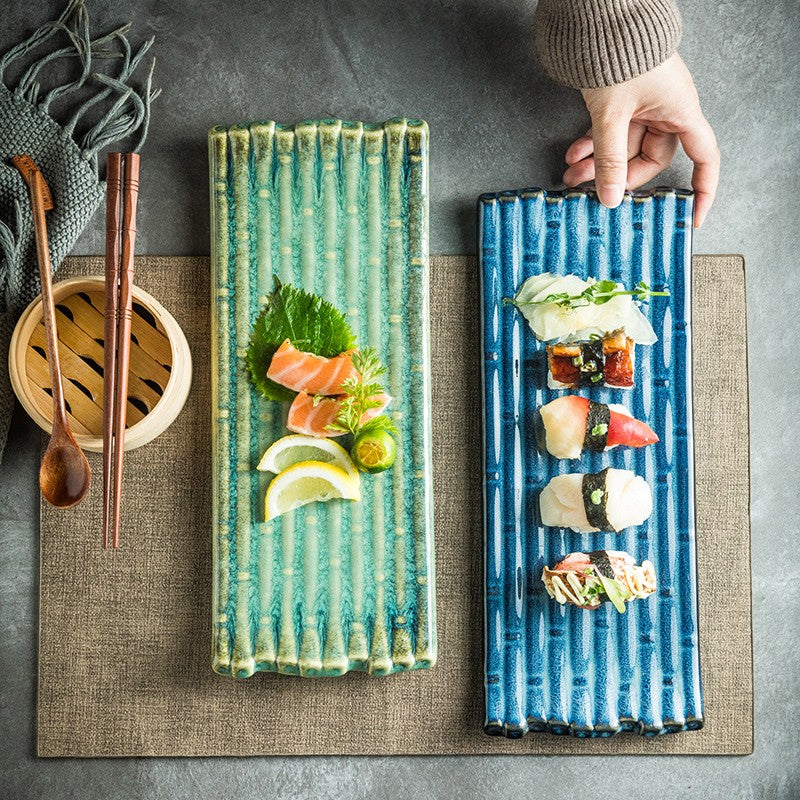 Jadeflare Rectangular Sushi & Cheese Plate