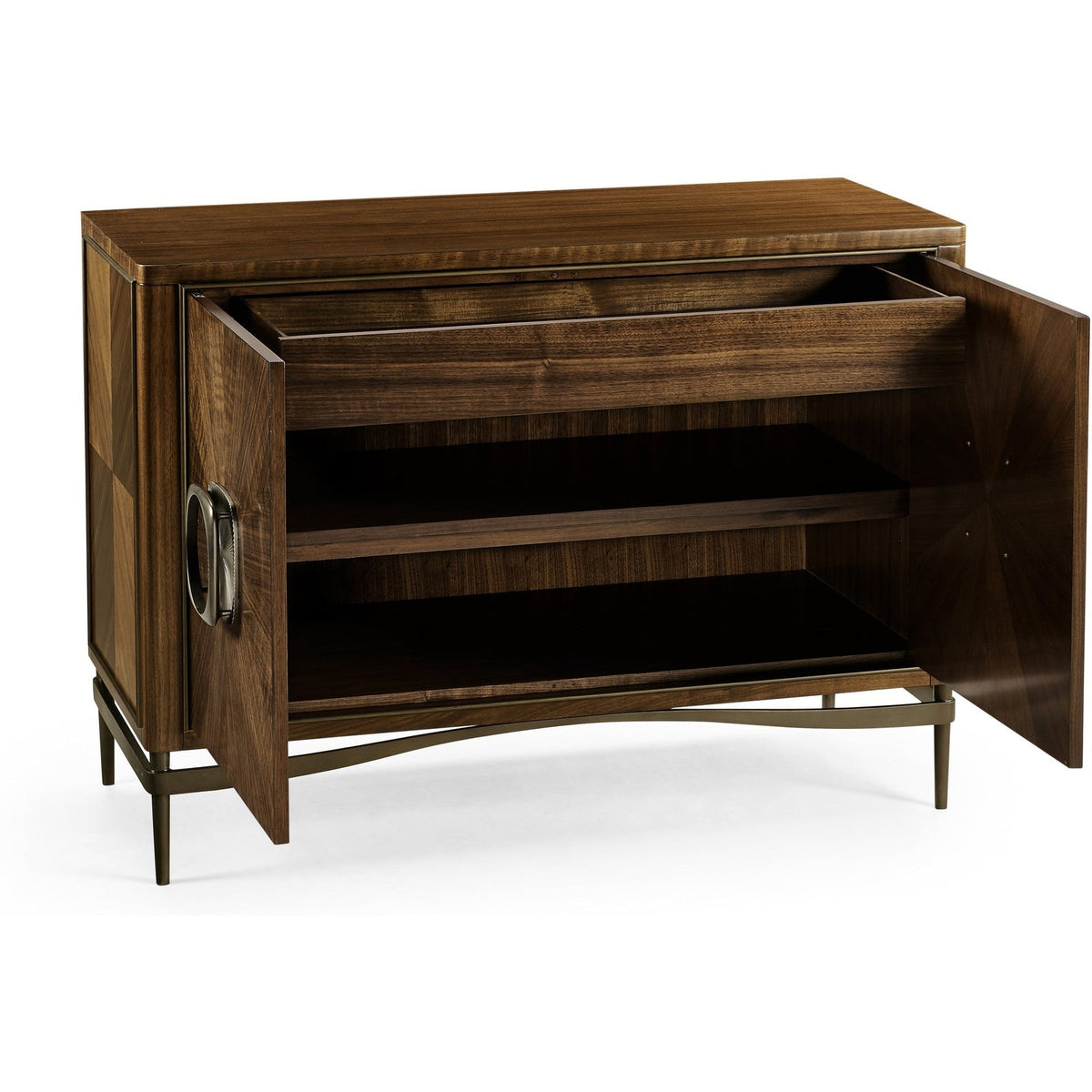 Jonathan Charles Toulouse Two Door Accent Cabinet (500351-WTL)