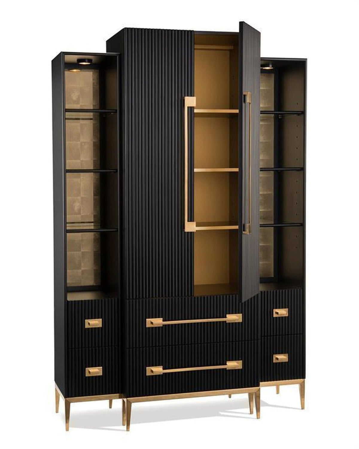 John Richard Black Satin Cabinet
