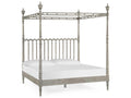 William Yeoward Collected Greyed Oak Wood King Poster Bed