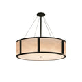 Justice Design Group Clouds? Tribeca Single Light 48" Wide Integrated 3000K LED Drum Chandelier