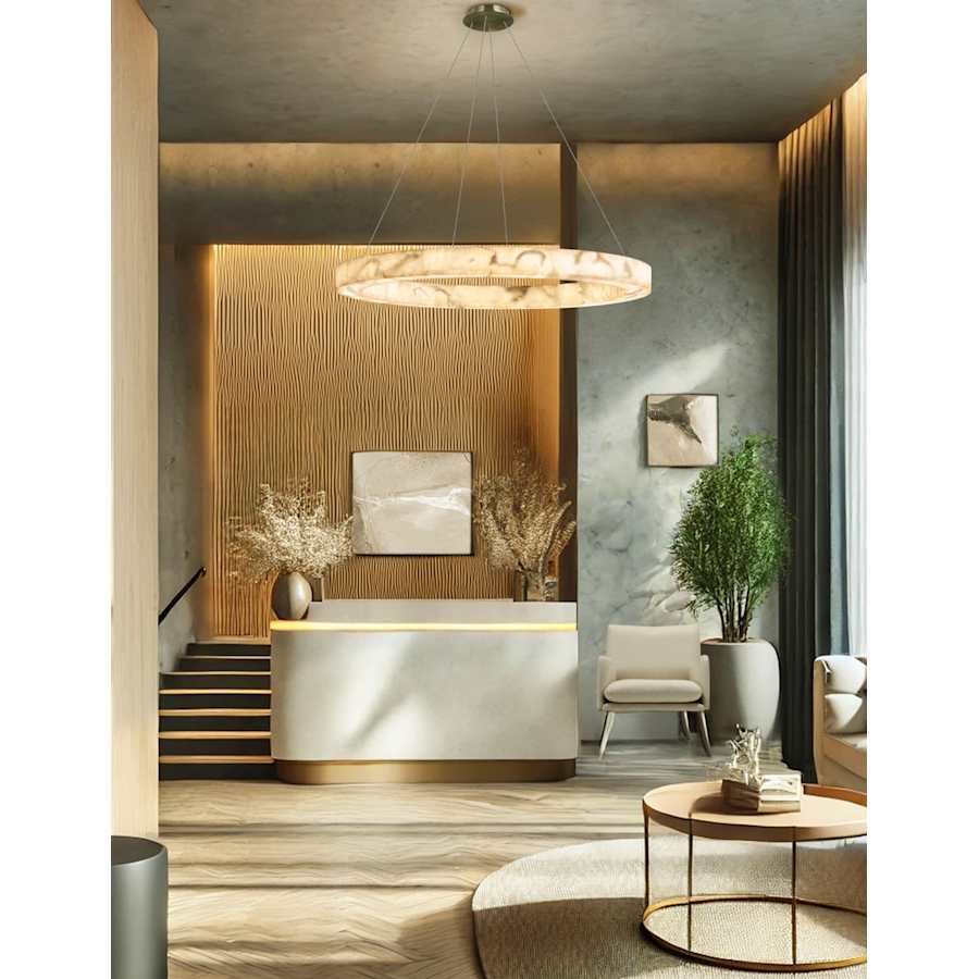 Justice Design Group Medley 42" Wide Ring Chandelier