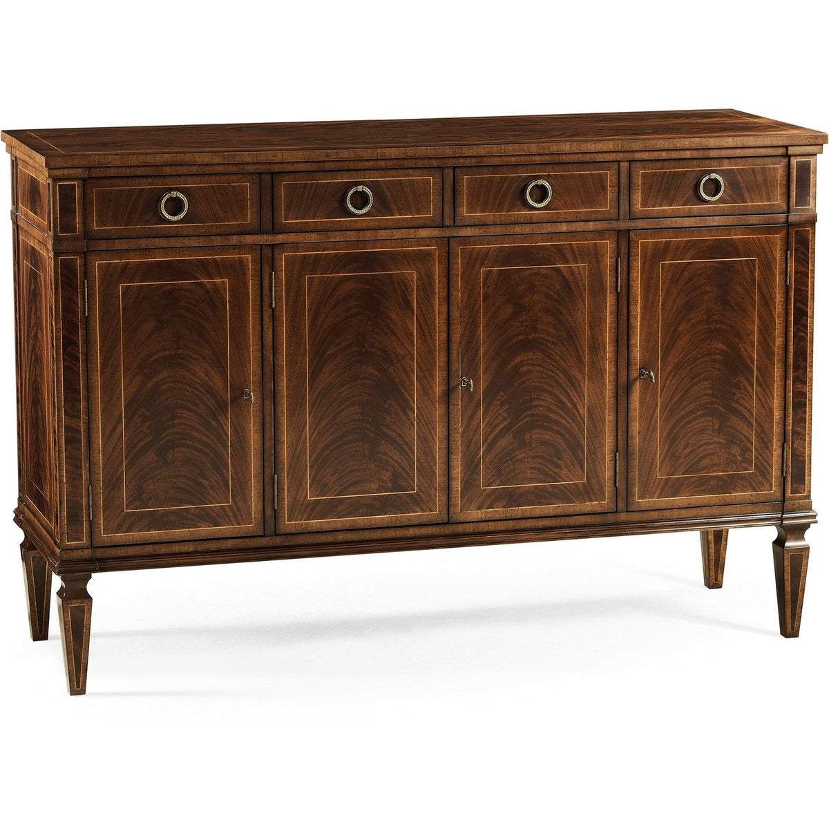 Jonathan Charles Buckingham Sideboard with Four Doors (494842-MAH)