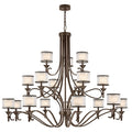 Kichler Lacey 18 Light 3 Tier Chandelier