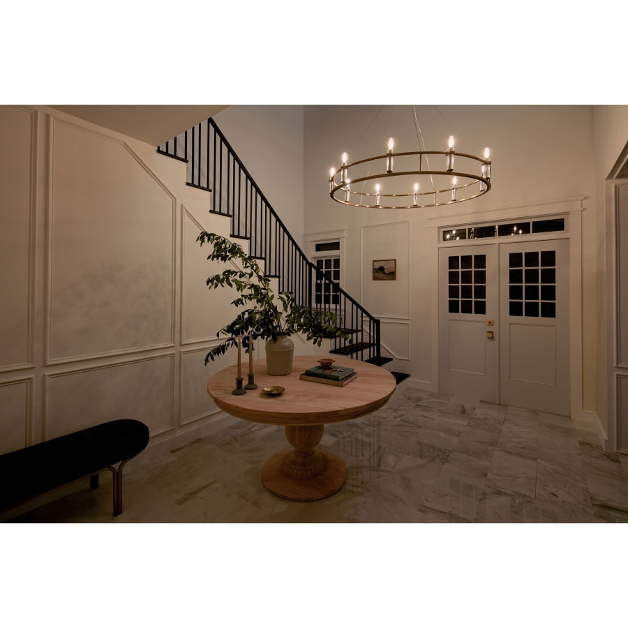Kichler Rosalind 10 Light 50" Wide Crystal Candle Style Chandelier
