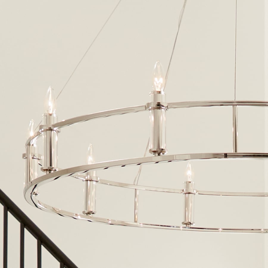 Kichler Rosalind 10 Light 50" Wide Crystal Candle Style Chandelier