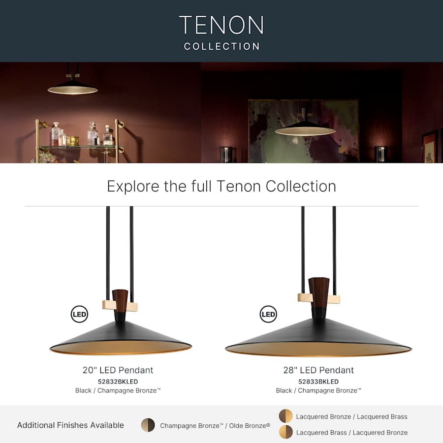 Kichler Tenon 28" Wide LED Pendant