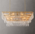 Linked Crystal Terrace Chandelier