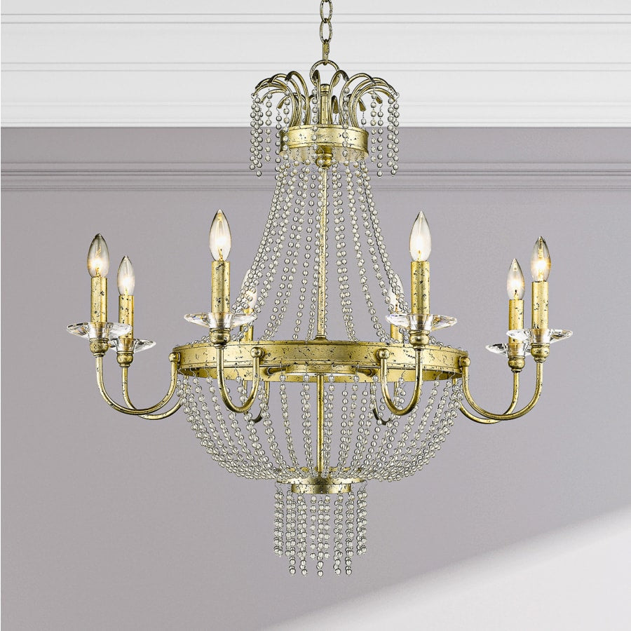 Livex Lighting Valentina 8 Light 1 Tier Chandelier