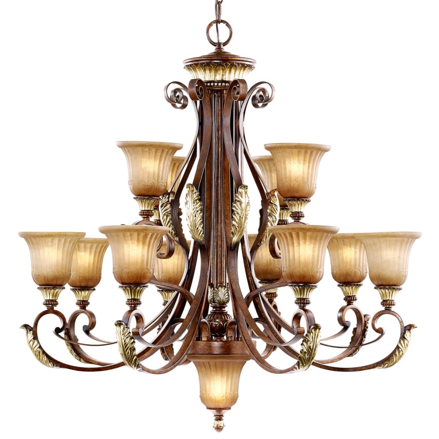 Livex Lighting Villa Verona 12 Light 2 Tier Chandelier
