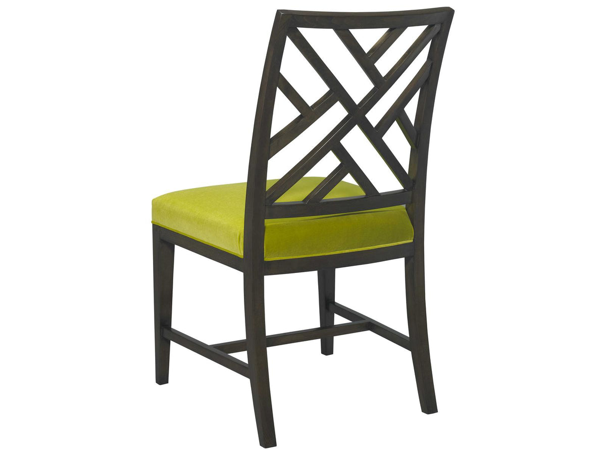 Glenn Armless Dining Side Chair with Fabric Upholstery
