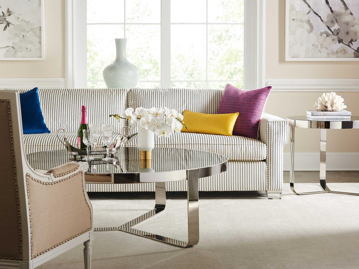 Hatcher Upholstered Sofa with Acrylic Legs