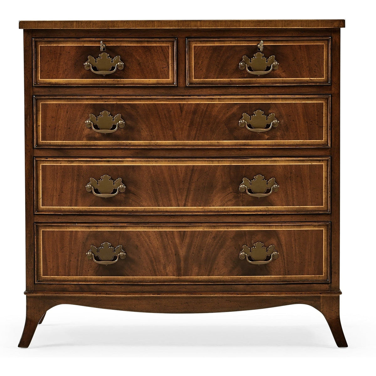 Jonathan Charles Buckingham Bedside Chest of Drawers (492262-MAH)