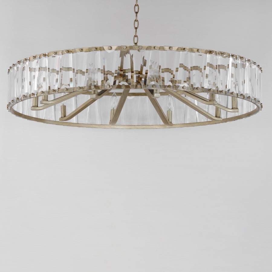 Maxim Odeon 10 Light 40" Wide Crystal Drum Chandelier