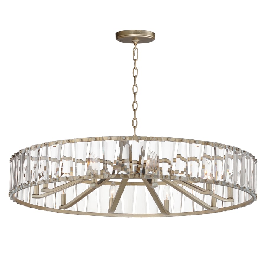 Maxim Odeon 10 Light 40" Wide Crystal Drum Chandelier