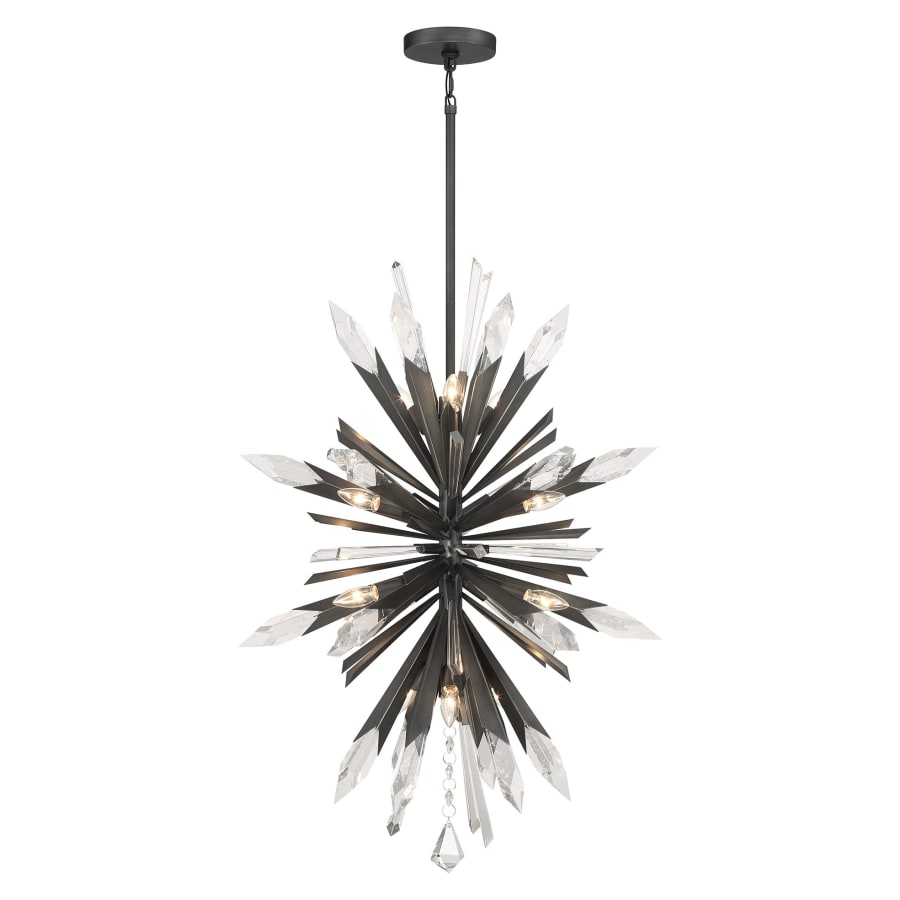 Metropolitan Elsa 12 Light 26" Wide Crystal Pendant