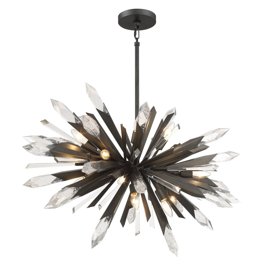 Metropolitan Elsa 12 Light 42" Wide Crystal Pendant