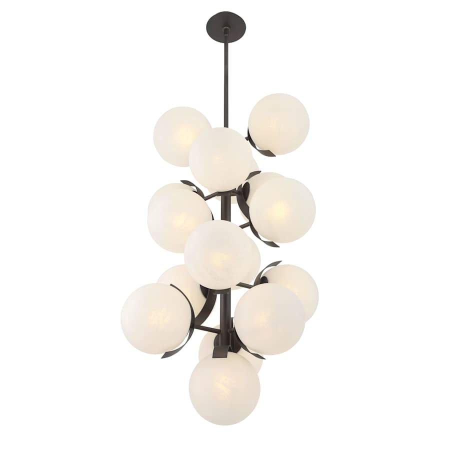 Metropolitan Vino 16 Light 25" Wide Abstract Multi Light Pendant