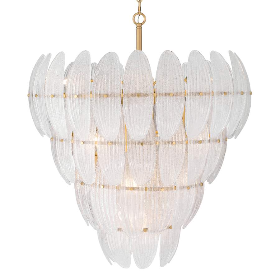 Metropolitan Marclaire 15 Light 33" Wide Waterfall Chandelier