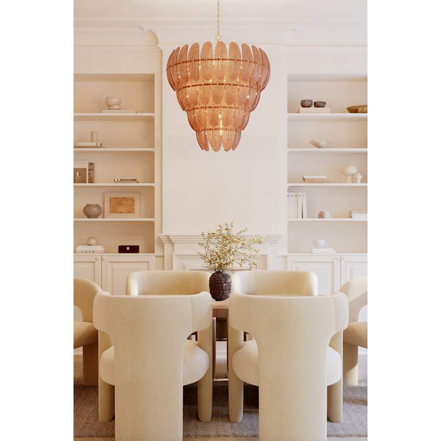 Metropolitan Marclaire 15 Light 33" Wide Waterfall Chandelier