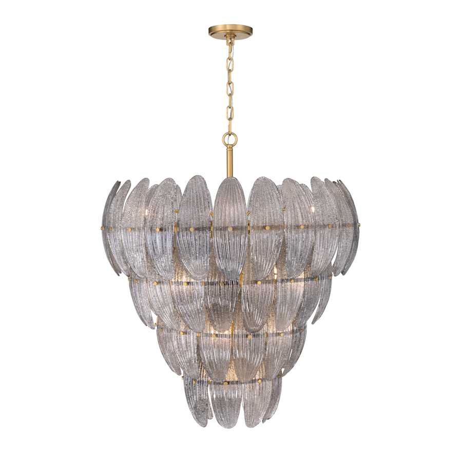 Metropolitan Marclaire 15 Light 33" Wide Waterfall Chandelier