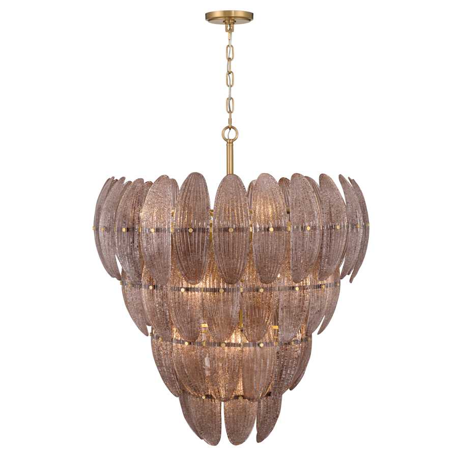 Metropolitan Marclaire 15 Light 33" Wide Waterfall Chandelier