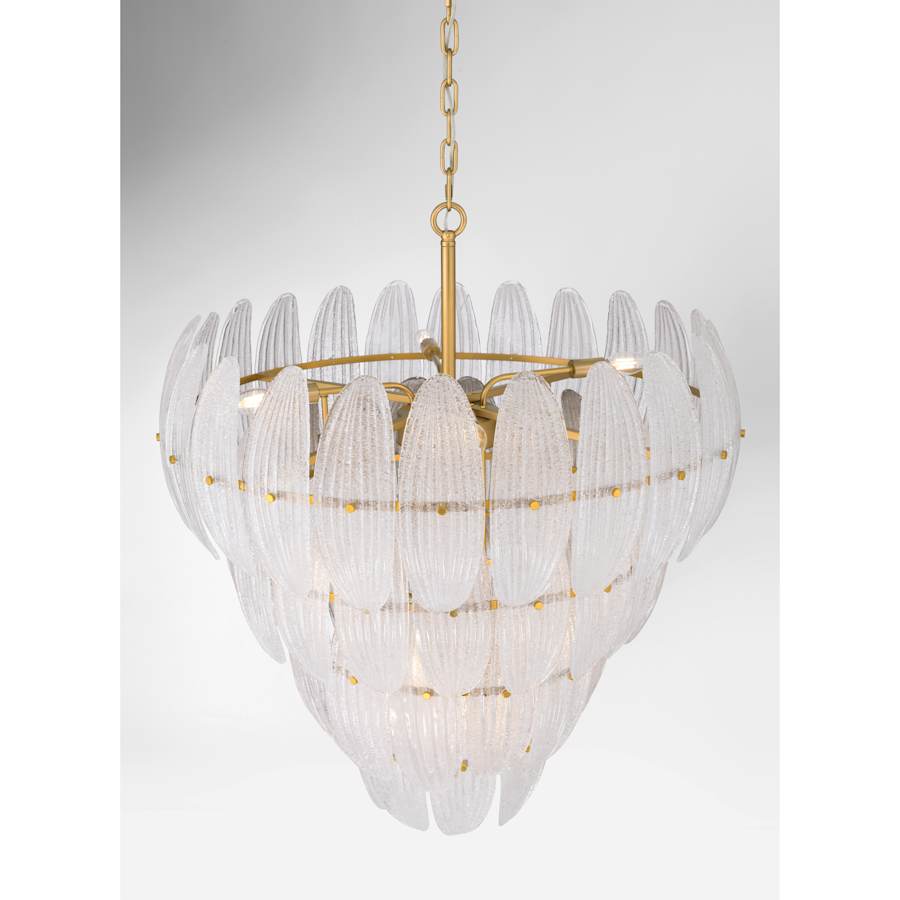 Metropolitan Marclaire 15 Light 33" Wide Waterfall Chandelier