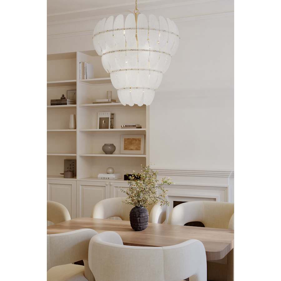 Metropolitan Marclaire 15 Light 33" Wide Waterfall Chandelier