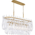 Metropolitan Glassara 8 Light 48" Wide Linear Chandelier