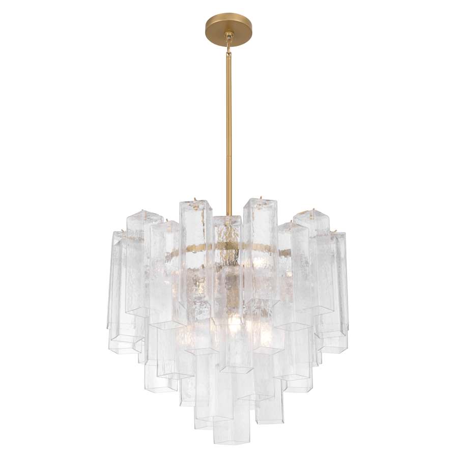 Metropolitan Torvento 9 Light 25" Wide Waterfall Chandelier