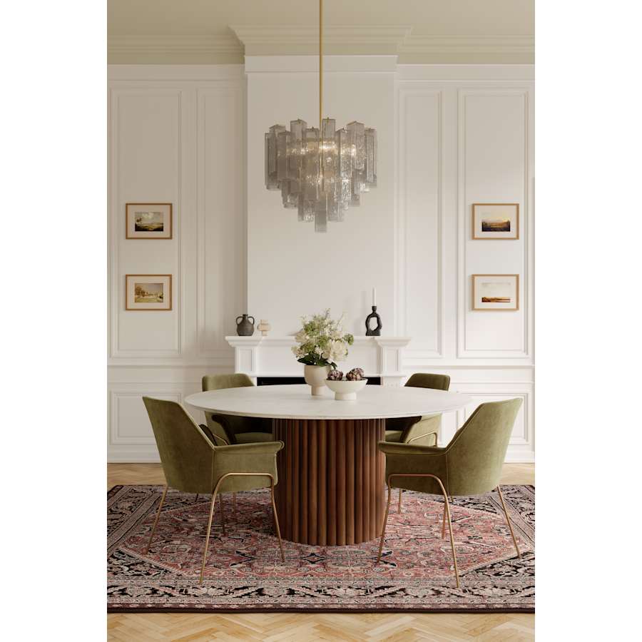 Metropolitan Torvento 9 Light 25" Wide Abstract Pendant