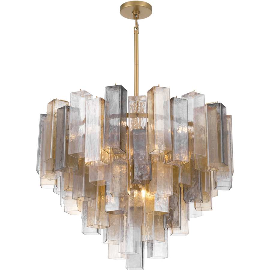 Metropolitan Torvento 15 Light 33" Wide Waterfall Chandelier