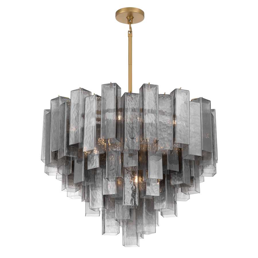 Metropolitan Torvento 15 Light 33" Wide Abstract Pendant