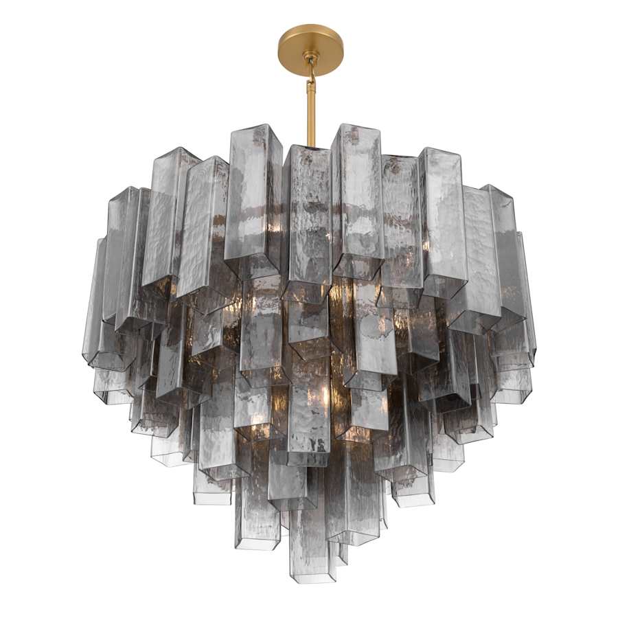 Metropolitan Torvento 15 Light 33" Wide Abstract Pendant