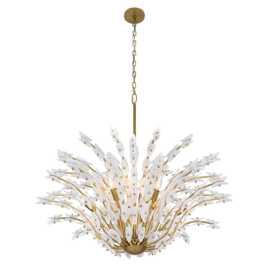 Metropolitan Sorra 14 Light 40" Wide Antler Abstract Chandelier