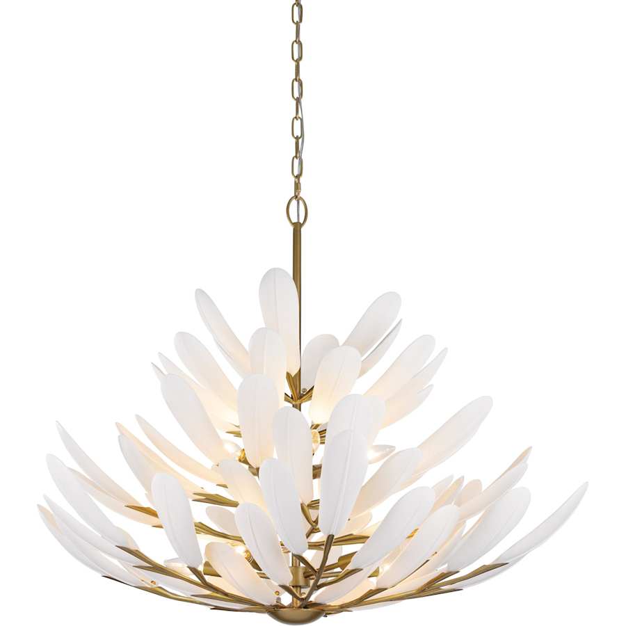 Metropolitan Vellinor 10 Light 42" Wide Antler Abstract Chandelier