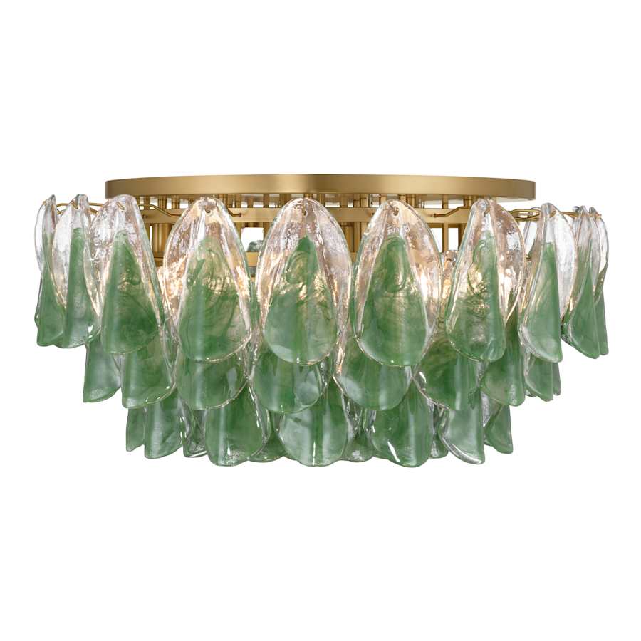 Metropolitan Verla Crest 11 Light 31" Wide Flush Mount Ceiling Fixture