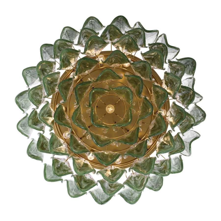 Metropolitan Verla Crest 11 Light 31" Wide Flush Mount Ceiling Fixture