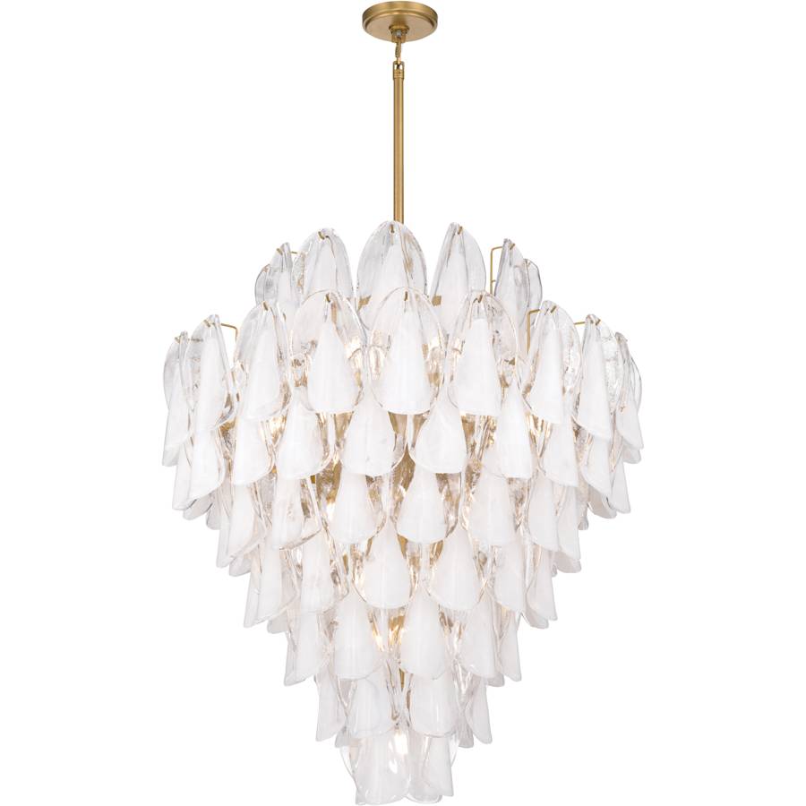 Metropolitan Verla Crest 21 Light 33" Wide Waterfall Chandelier