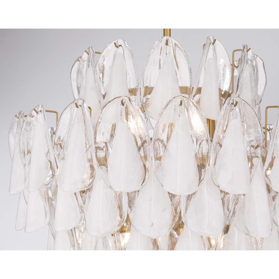 Metropolitan Verla Crest 21 Light 33" Wide Waterfall Chandelier