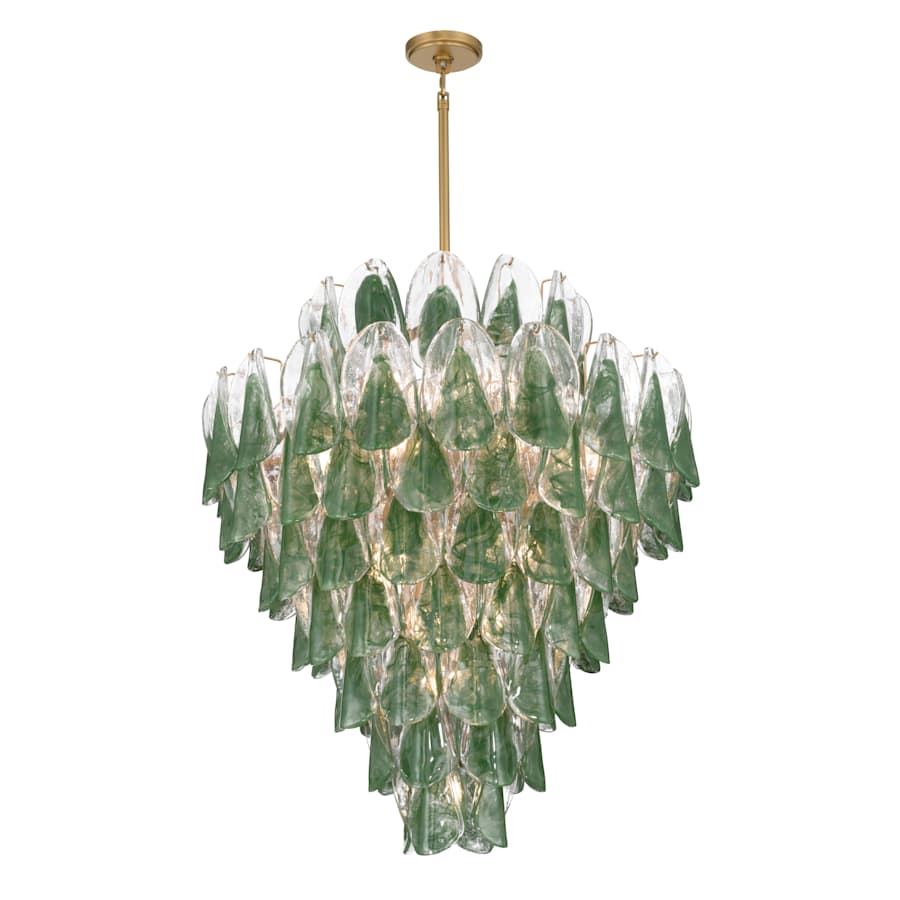 Metropolitan Verla Crest 21 Light 33" Wide Abstract Pendant