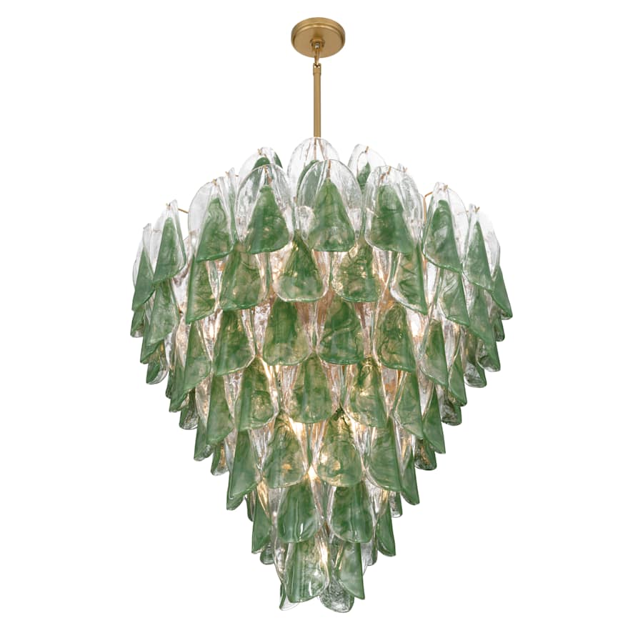 Metropolitan Verla Crest 21 Light 33" Wide Abstract Pendant