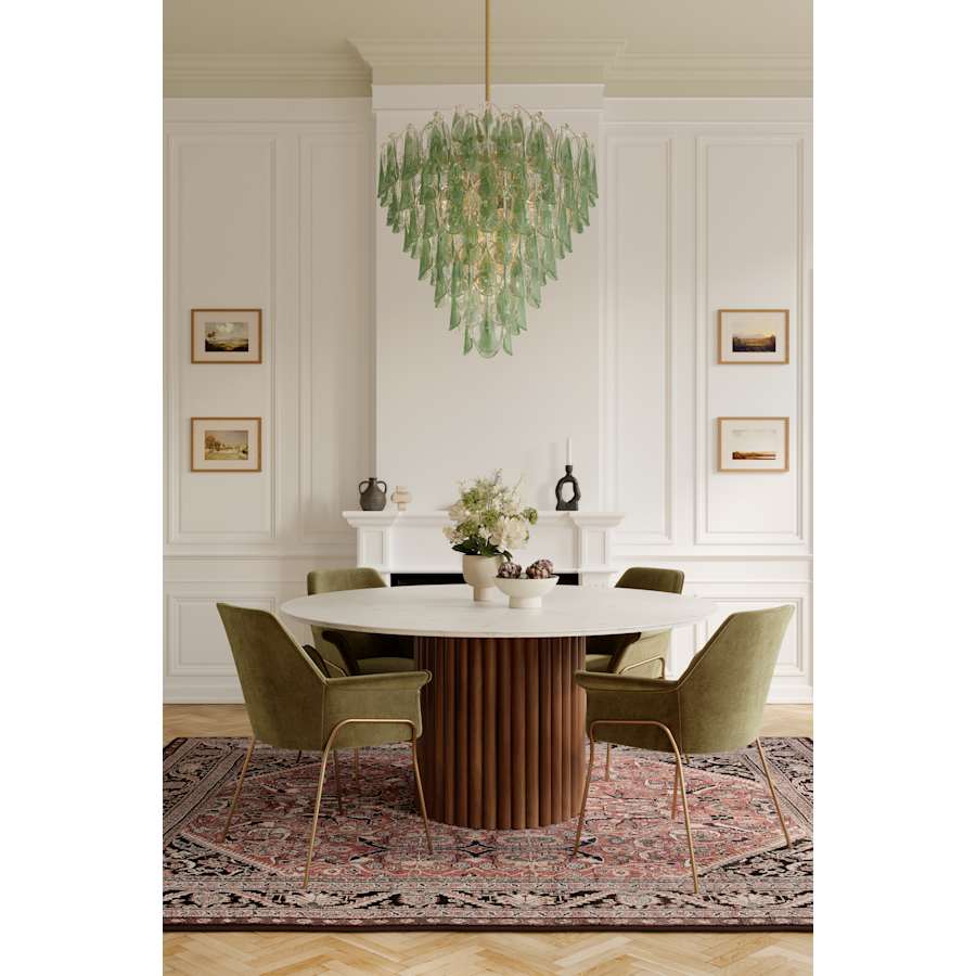 Metropolitan Verla Crest 21 Light 33" Wide Abstract Pendant